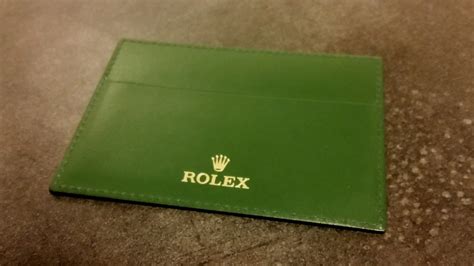 ROLEX 3 WALLETS/PORTAGARANZIE VINTAGE V.G.C 